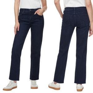 Hudson Women's Size 4/27 Midrise Straight Jeans Obscurity Blue H0725